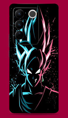 SkinoMania Vivo V27 Pro 5G Mobile Skin(Multicolor Super Goku)