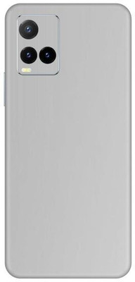 Vcare GadGets Y33 T Metallic Silver Shining Back Side Premium Mobile Skin(Metallic Silver Shining)