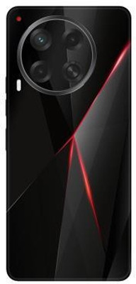 Vcare GadGets Camon 30 (5G) Mobile Skin(Black & Red)