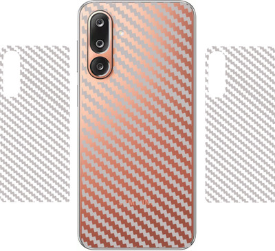 SCREENIX SAMSUNG GALAXY M36 5G, || 3D CARBON FIBER BACK LAMINATION || (PACK OF 2) Mobile Skin(TRANSPARENT)