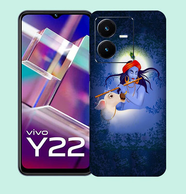 Gizmo Wraps Vivo Y22 Mobile Skin(Multicolor Krishna Art)