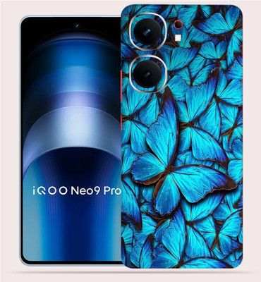 OggyBaba Vivo Iqoo Neo 9 Pro 5g Mobile Skin(Butterfly Blue)