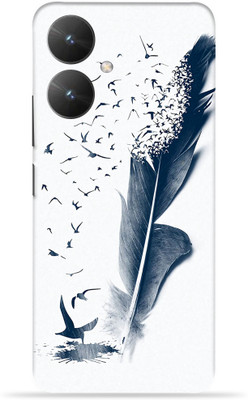 OggyBaba Poco M6 5g Mobile Skin(Feather Art)