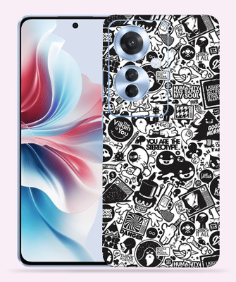 OggyBaba OggyBaba Oppo Reno 11f Mobile Skin(Doodle Art)
