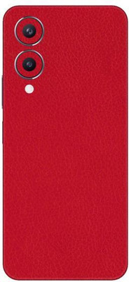 Vcare GadGets Y28 5G Mobile Skin(Red Leather)