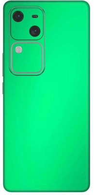 Vcare GadGets Metallic Light Green Shining V30 5G Mobile Skin(Metallic Light Green Shining)