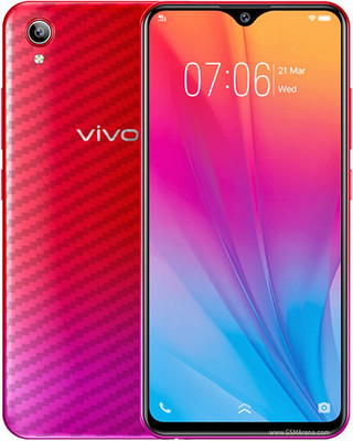 candeal mart Vivo Y91i carbon fiber 3D back skin / Back sticker Mobile Skin / Protective film Mobile Skin(Transparent)