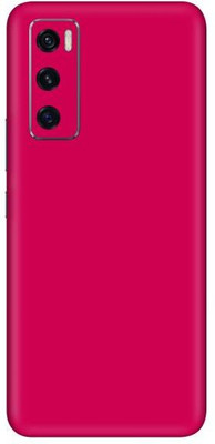 Vcare GadGets Vivo V20 SE Mobile Skin(Matte Pink)