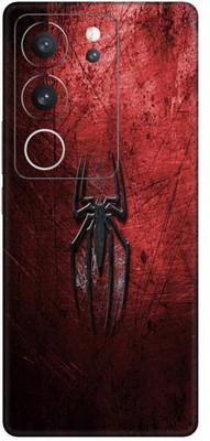 Vcare GadGets BLACK AND RED Vivo V29 5G Mobile Skin(Multicolor)
