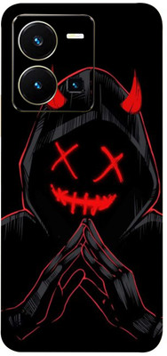 AsSkin Vivo Y35, vivo y35, vivo Mobile Skin(Ultra Super Black Devil With High Matte Finish..,)