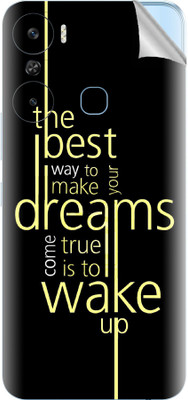 Snooky Infinix Hot 12 Pro Mobile Skin(Black)