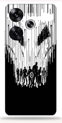 WeCre8 Skin's WeCre8 Skin's _POCO---F6--5G-- Mobile Skin(Avengers B&W)