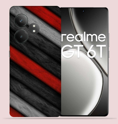 OggyBaba Realme GT 6T 5g,GT 6T 5g Mobile Skin(Colorfull Wood)