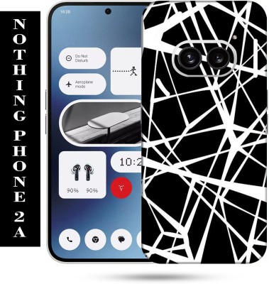 WeCre8 Skin's Nothing Phone 2a Mobile Skin(Abstract B&W Skin)