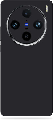 WeCre8 Skin's vivo X100 Pro 5G Ultra Premium Vinyl Mobile Skin (Multicolor) Mobile Skin(Matte Black)