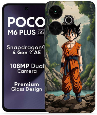 OggyBaba OggyBaba Poco M6 Plus 5g Mobile Skin(Alone Baby Goku)