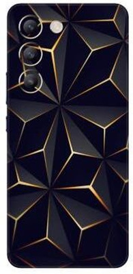 Vcare GadGets T3 (5G) Mobile Skin(Black & Gold)