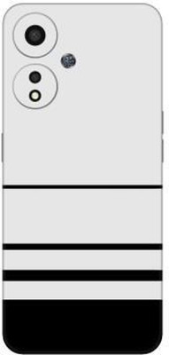 Vcare GadGets A59 (5G) Mobile Skin(Black & White)