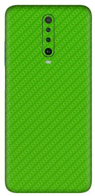 Vcare GadGets Poco X2 Mobile Skin(Fiber Carbon Green)