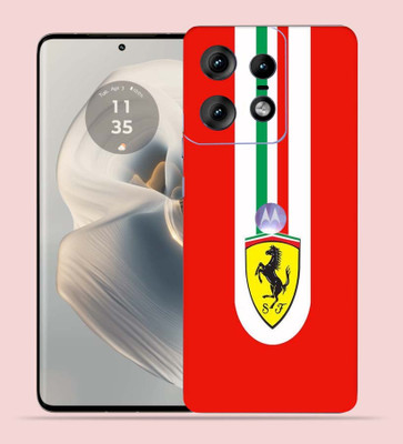 WeCre8 Skin's WeCre8 Skin's Motorola Edge 50 Pro Mobile Skin(RED FARARRI)