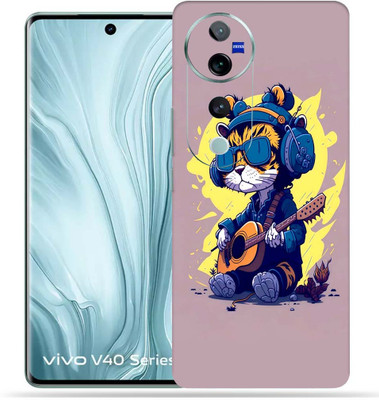 OggyBaba OggyBaba Vivo V40 Mobile Skin(Gitaar Cat)