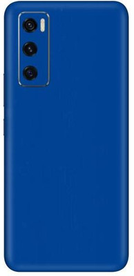 Vcare GadGets Vivo V20 SE Mobile Skin(Blue Glossy)