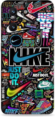 WeCre8 Skin's Realme GT Neo 3T 5G Mobile Skin(Nike ARt Multicolor Mobile Skin With Cleaning Wipe)