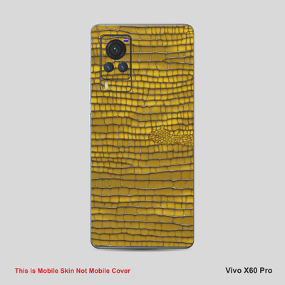 VYBE The Smart Choice Vivo X60 Pro Pattern Mobile Skin Mobile Skin(Multi ColourCK18)