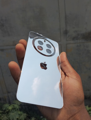 MOKPLZ REALME NARZO 70 PRO 5G SILVER MIRROR BACK PANNEL Mobile Skin(Silver)