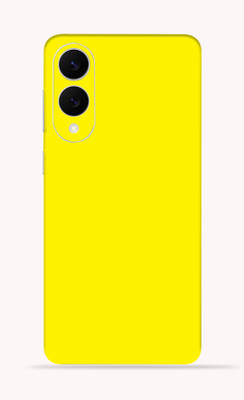 OggyBaba Samsung S25 edge 5g Mobile Skin(Yellow Matte)