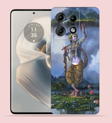 WeCre8 Skin's WeCre8 Skin's Motorola Edge 50 Pro Mobile Skin(Krishna Ji Govardhan)