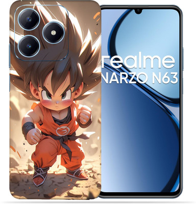 OggyBaba OggyBaba Realme Narzo N63 Mobile Skin(Kunfu Goku)