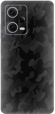 Vcare GadGets Redmi Note 12 Pro 5G Mobile Skin(Black)