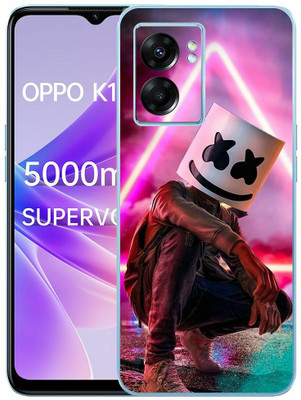 FCS OPPO K10 5G Printed Back skin Mobile Skin(Marshmello Skin)