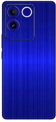 Vcare GadGets Vivo T2 Pro 5G Mobile Skin(Dark Blue Brushed)