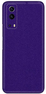 Vcare GadGets Glitter Purple vivo i QOO Z3 5G Mobile Skin(Glitter Purple)