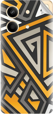 tiddler Xiaomi Redmi Note 13R Pro Mobile Skin(Yellow&Gray)