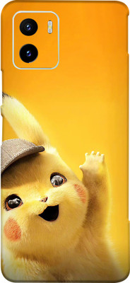 BUGGU Vivo Y15c Mobile Skin(Ultra Super BABY PIKACHU Skin With High Matte Finish)