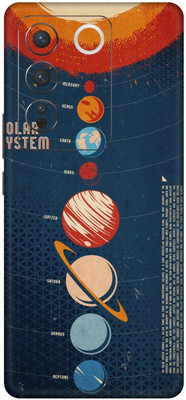 SKINFACTORY Vivo V27 Pro 5G Premium Mobile Skin(Multicolor)