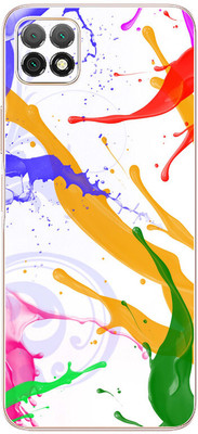 FCS Huawei Enjoy 20 5G Printed Back skin Mobile Skin(Colour Splash)