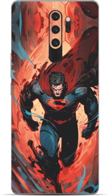 VYBE The Smart Choice Redmi 9 Superman Mobile Skin Mobile Skin(Peach 19)