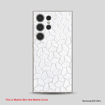 VYBE The Smart Choice Samsung S23 Ultra Pattern Mobile Skin Mobile Skin(Multi Colour AJ31)