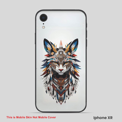 VYBE The Smart Choice iPhone XR Cat Embossed Mobile Skin(Baltic Sea)