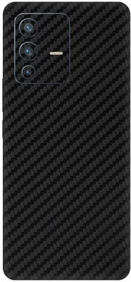 Vcare GadGets Fiber Carbon Black vivo V23 Pro 5G Mobile Skin(Fiber Carbon Black)