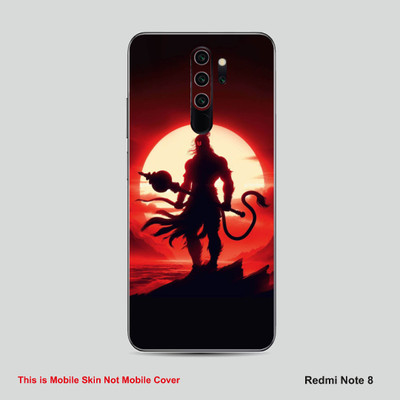 VYBE The Smart Choice Redmi Note 7S Hanuman Embossed Mobile Skin(Multicolor0146)