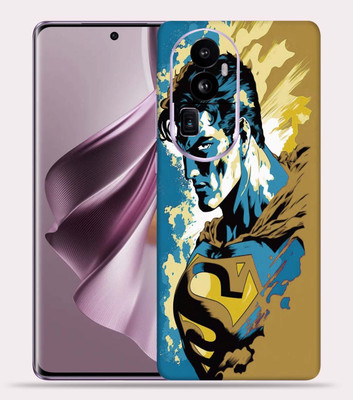 OggyBaba Oppo Reno10 Pro Plus 5G, Angry Superman Mobile Skin(Multicolor Mobile Skin With camera protector (Back + Camera + Side))