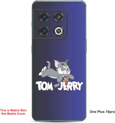 VYBE The Smart Choice One Plus 10 Pro Tom & Jerry Embossed Mobile Skin(Mulled Wine 23)