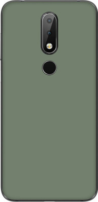 Vcare GadGets Nokia 6.1 Plus Mobile Skin(Grey)