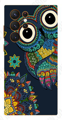 mtool Samsung S23 Ultra 5G, samsung s23 ultra 5g Mobile Skin(Ultra Super Baby Owl Skin With High Gloss Finish).)