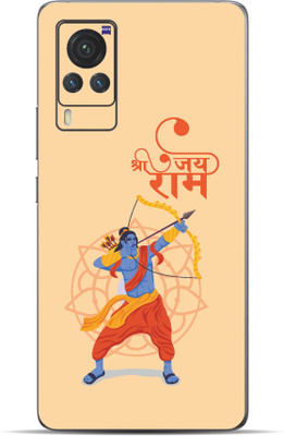 VYBE Vivo X60 Pro Shree Ram Mobile Skin Mobile Skin(Sunset 38)